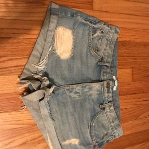 GRLFRND DENIM SHORTS